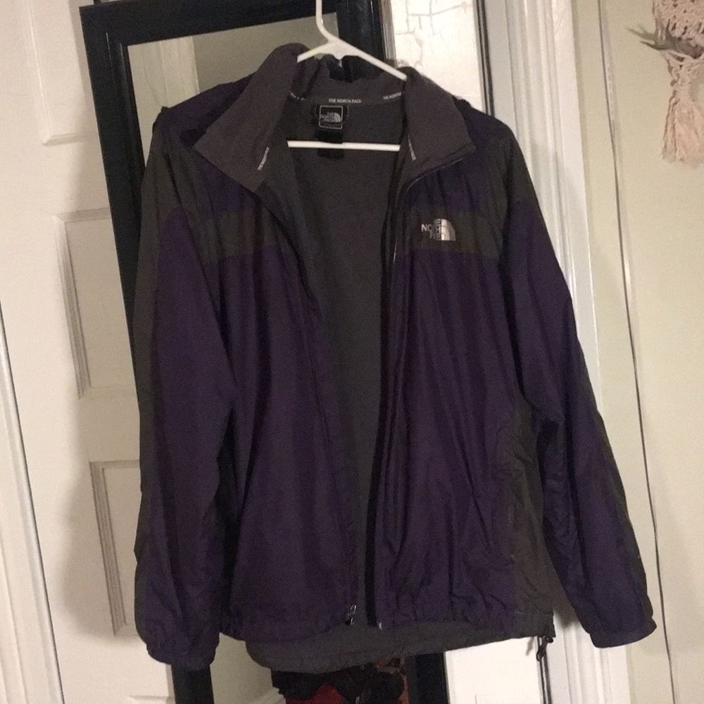 Dark purple North Face jacket